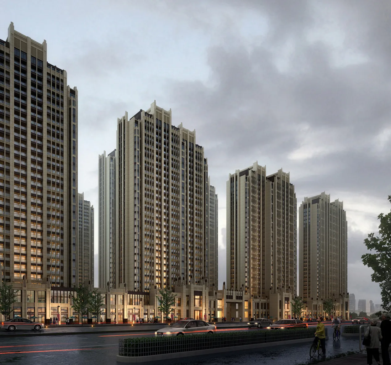 A湖北谭家湾住宅小区.webp