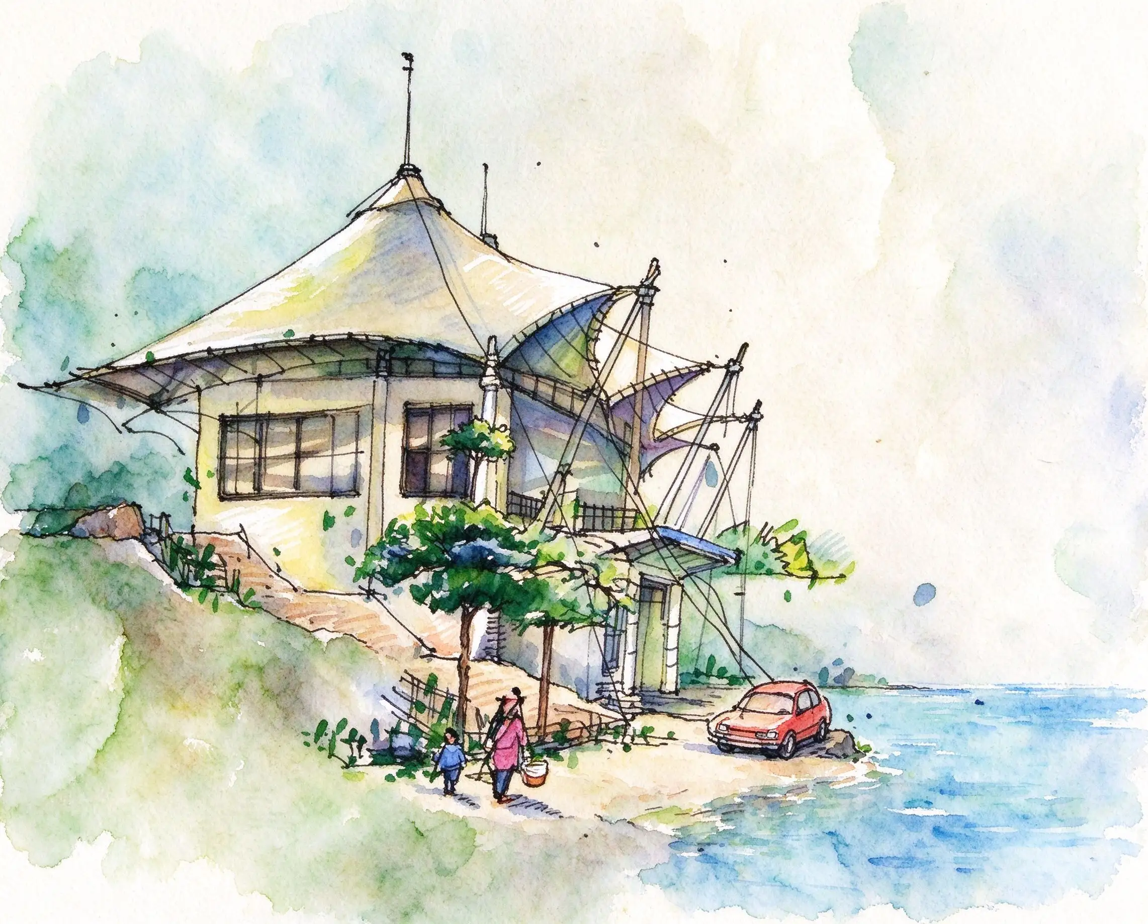 水彩_张拉膜屋顶小屋.webp