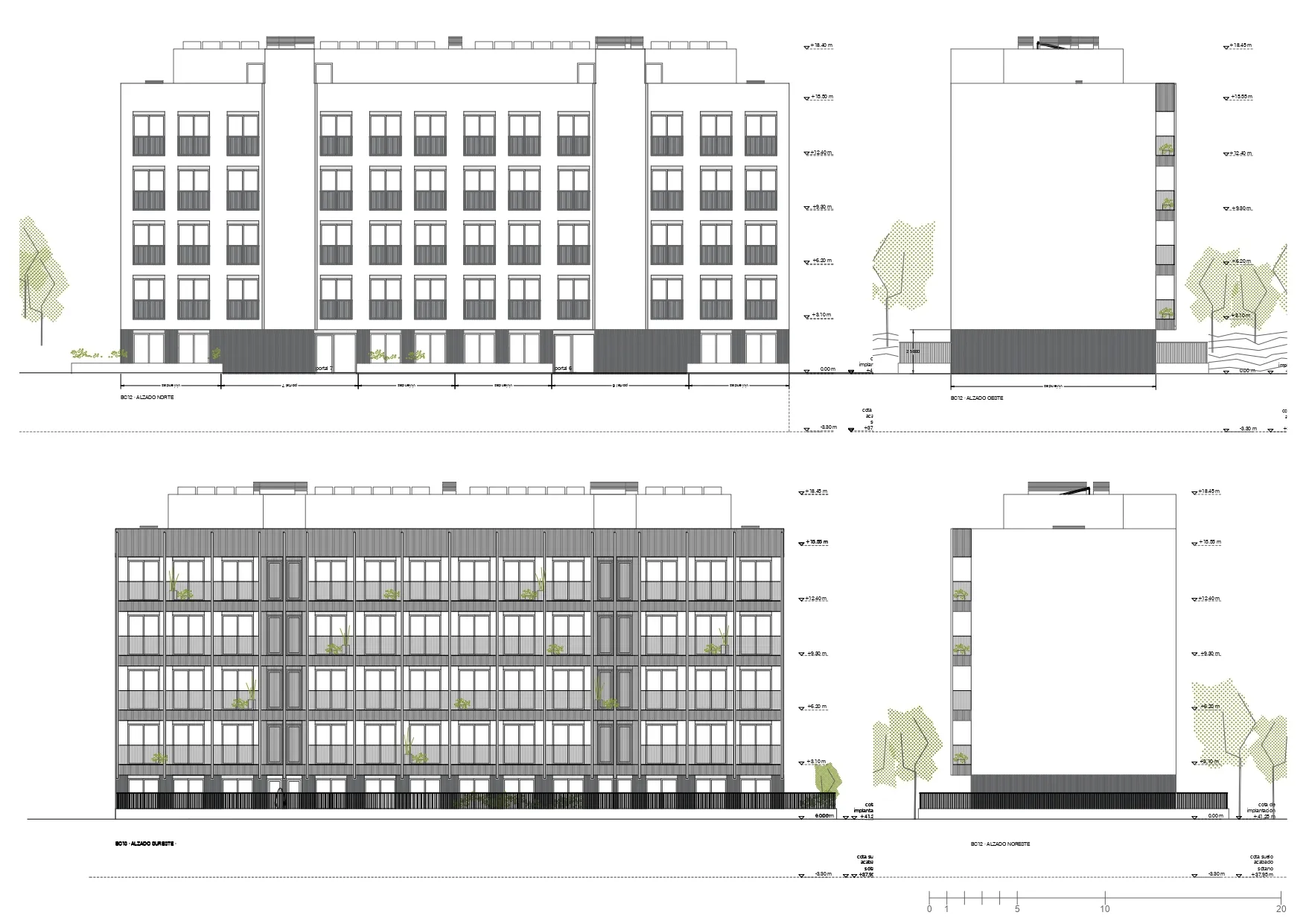 4栋建筑，74套公共推广住宅，位于庞特维德拉 Valdecorvos Díaz y Díaz Arquitectos_.webp