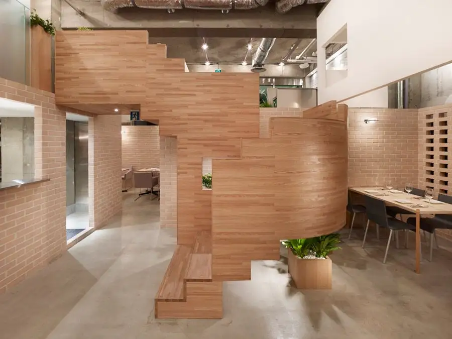  green有机餐厅，日本 Sinato office_02.webp