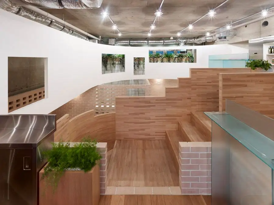  green有机餐厅，日本 Sinato office_04.webp