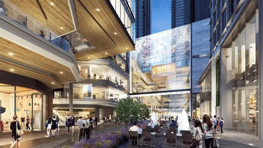 10 Design 设计的深圳华润置地笋岗中心主入口雕塑型顶篷已完成建设_7261_12.webp