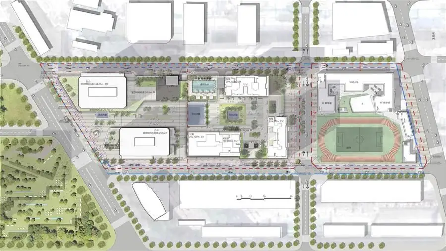 10 Design 设计的深圳华润置地笋岗中心主入口雕塑型顶篷已完成建设_7261_17.webp