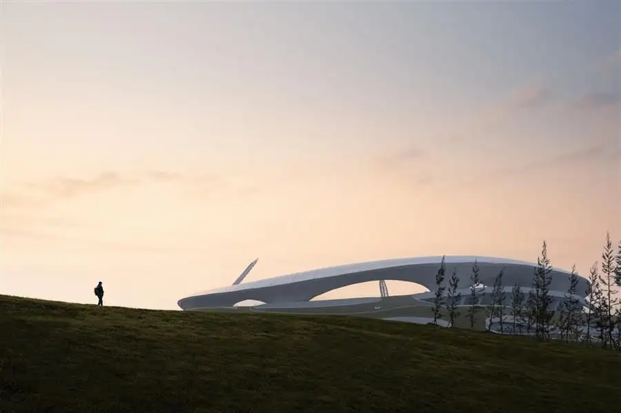 “消失的体育场”建成，马岩松 MAD全球覆土建筑群设计_9216_2.webp