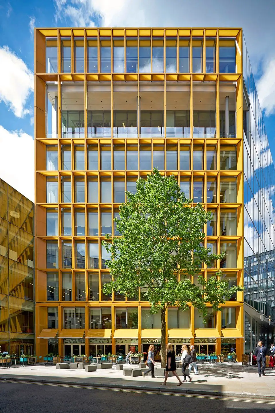 伦敦新鲁德门办公建筑 Fletcher Priest Architects_07.webp