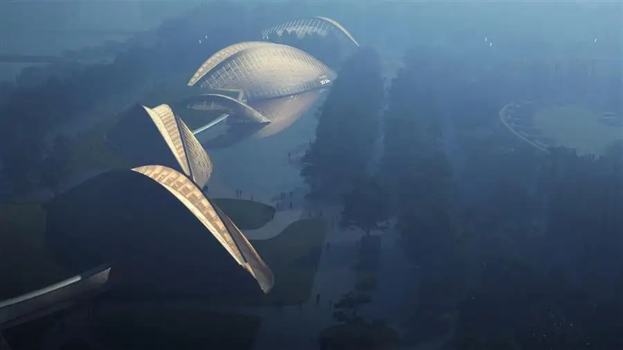 三星堆古蜀文化遗址博物馆及附属设施工程---MAD建筑事务所_8468_2.webp