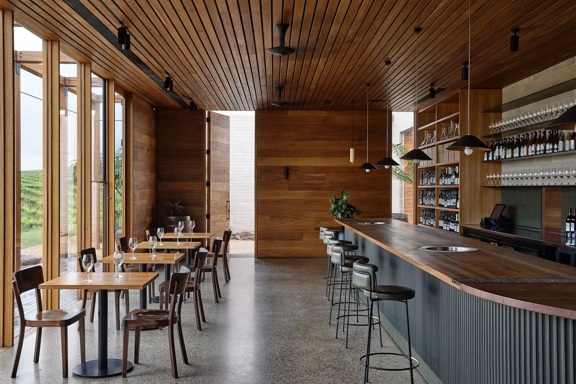 Delatite 酒庄品酒室 Lucy Clemenger Architects_1173552_10.webp
