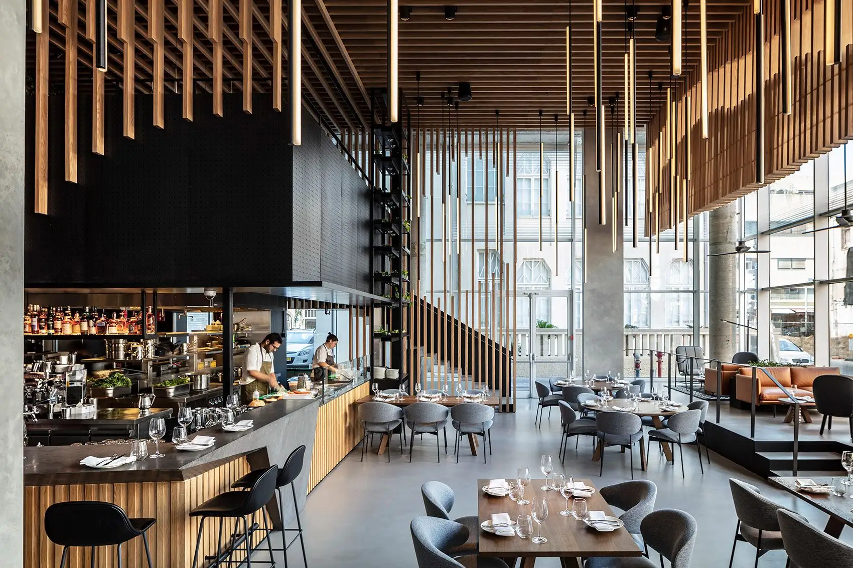 L28 Culinary Platform餐厅，以色列 Kimmel Eshkolot Architects_02.webp