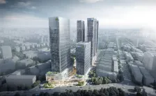 10 Design 设计的深圳华润置地笋岗中心主入口雕塑型顶篷已完成建设_7261_16