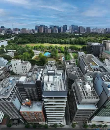 千代田区一番町新“叠石”办公楼，日本 Mitsubishi Jisho Design Inc_02