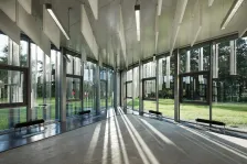 与树共生的银色办公楼，法国 Atelier du Pont_13