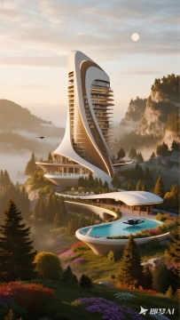 酷炫高层建筑方案