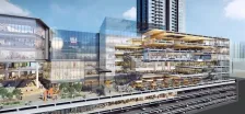 10 Design 设计的深圳华润置地笋岗中心主入口雕塑型顶篷已完成建设_7261_14