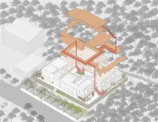 一幢有19间客房的民宿建筑—— 沂蒙·云舍：山脚下的空间漫游_7146_8