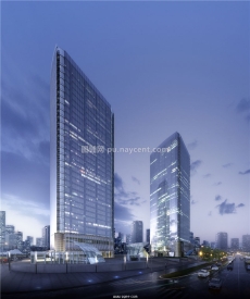 【精品】高层 酒店宾馆 3d模型 渲后psd 人视效果图