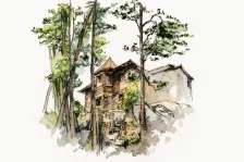山村老屋