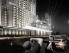 三个团队设计的乌克兰酒店入口的方案_1994_1