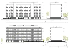 4栋建筑，74套公共推广住宅，位于庞特维德拉 Valdecorvos Díaz y Díaz Arquitectos_1186535_16