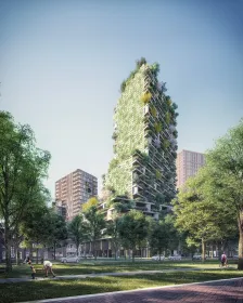Stefano Boeri Architetti赢得了荷兰第一座垂直森林的竞赛_4155_1