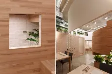 +green有机餐厅，日本 Sinato office_07