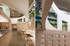 +green有机餐厅，日本 Sinato office_09