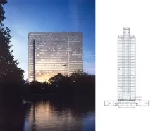 “三片楼（蒂森总部大楼）”翻新工程，德国 HPP Architects, Düsseldorf Studio_11