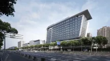上海新虹桥灿辉希尔顿五星级酒店丨一幅展现流线与速度感的立面画卷---三益中国_10443_9