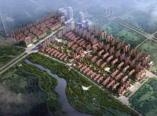 坊子规划北地块虞河花园方案